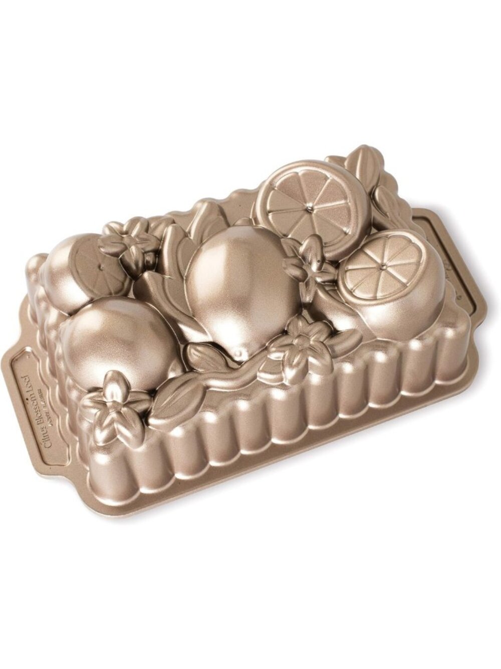 Citrus Blossom Loaf Pan, 6 Cup Capacity, Nonstick Bakeware for Perfect Cakes